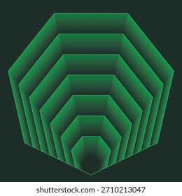 Ein exklusives und editierbares digitales abstraktes Kunstwerk, das geometrische Formen aufweist, die abstrakten oder fluiden Farbverlauf-Pfaden ähneln. Ein Meisterwerk, Vektorgrafik-Hintergrund aus überlappender Illustratorschicht