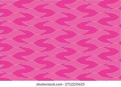 Un motivo geométrico abstracto exclusivo y editable que se repite. Un patrón ilustrador de Vector de obra maestra. en rosa.