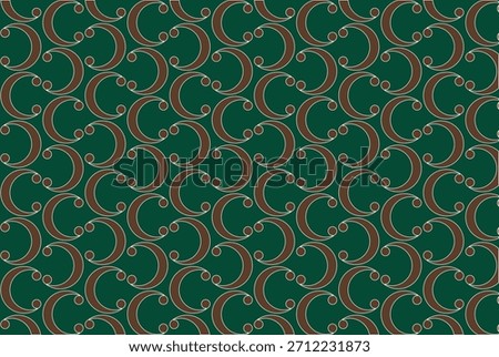 An exclusive and editable geometrical abstract repeating motif. A masterpiece vector illustrator pattern