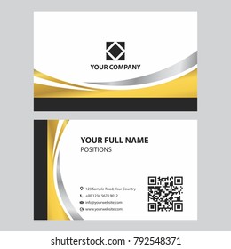 exclusive elegant gold business card designs template
