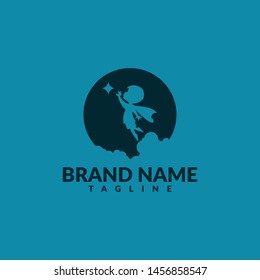 Exclusive Fly Kid Logo Template