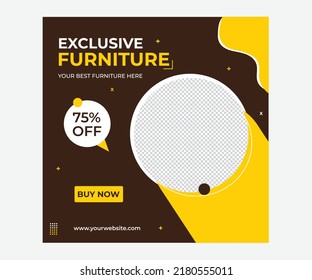 Exclusive Furniture Print Banner Images