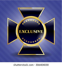 Insignia de oro exclusiva