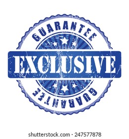 Exclusive  Guarantee Stamp. 