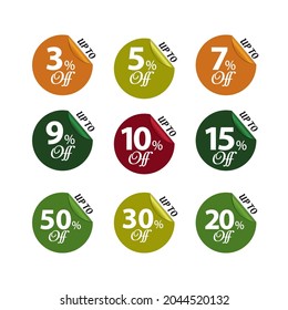 Exclusive Hot Sales Offer Sticker Design 