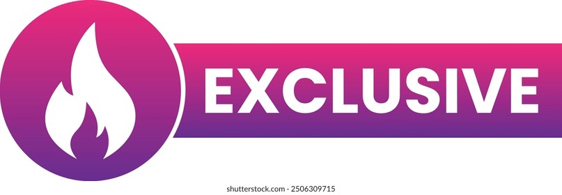 Icono exclusivo Botón de llamada a la acción Símbolo de marketing de diseño de oferta