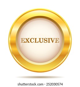 Exclusive icon. Internet button on white background. EPS10 vector. 