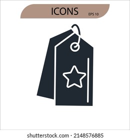 Exclusive icons  symbol vector elements for infographic web