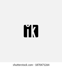 Exclusive Letter K and letter I combination Logo Symbol Monogram.