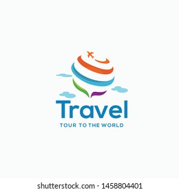 exclusive logo design inspiration for travel fullcolor