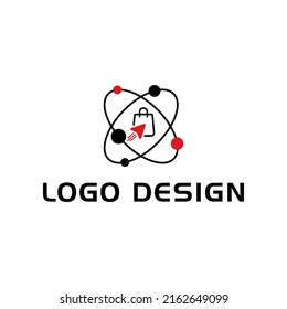 Exclusive Logo Store Planet Galaxy Or Shopping Professional Brand