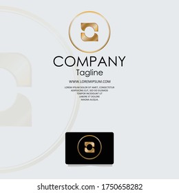 Ilustración de diseño de logotipo exclusivo para la empresa