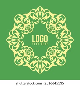 Exclusive Luxury Logo Ornament For Your Business Brand Vector