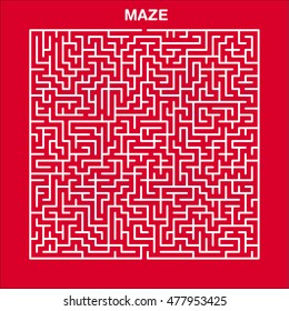 Exclusive Maze. Difficult: Medium.