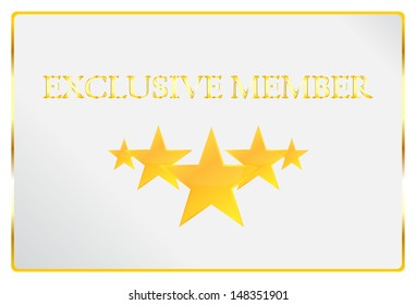 Exclusive Member Card