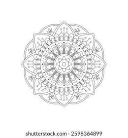 Exclusive Minimal Mandala Artwork for Art Prints and Decor
