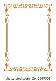 Exclusive Minimalist Ornamental Border Decorative Vector