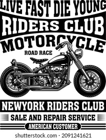 Exclusive Motorcycle T shirt Design