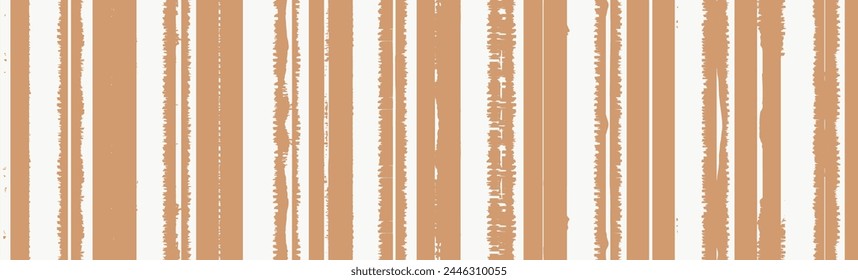 Exclusive natural uneven striped seamless strips seamless vector background ink lines fabric print. contemporary art drawing swatch. striped folk abstract geometric colors. Perfect for home decor