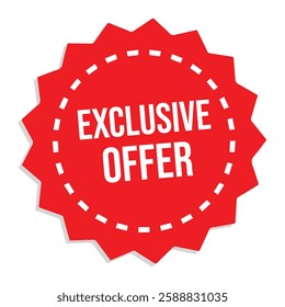 exclusive offer icon with white background