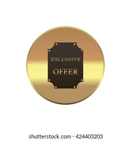 Exclusive offer label