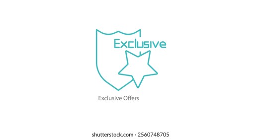 Exclusive Offers Deal Vector Icon