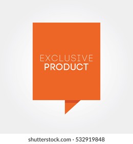 exclusive product
