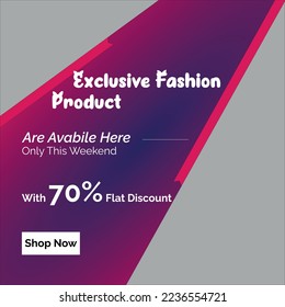 Exclusive Product Design Social Media Content