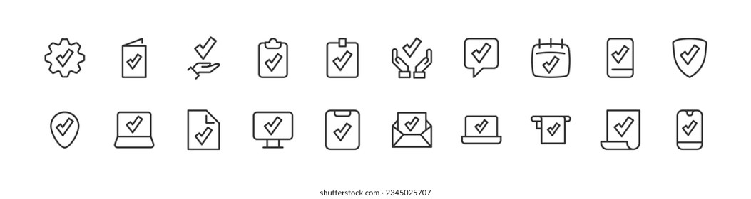 Exclusive quality thin line icons set. Big package of modern minimalistic pictograms for mobile UIUX kit, infographics and web sites