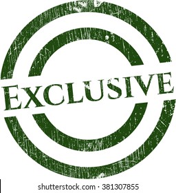 Exclusive rubber seal