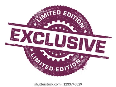 Exclusive Rubber Stamp