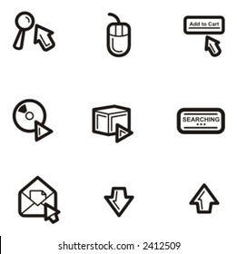 Exclusive Series of Abstract Icons. Check my portfolio for much more of this series as well as thousands of similar and other great vector items.