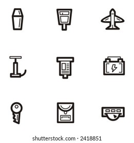 Exclusive Series of Abstract Icons. Check my portfolio for much more of this series as well as thousands of similar and other great vector items.