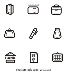 Exclusive Series of Abstract Icons. Check my portfolio for much more of this series as well as thousands of similar and other great vector items.