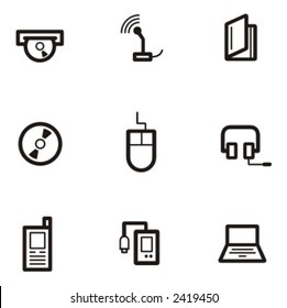 Exclusive Series of Abstract Icons. Check my portfolio for much more of this series as well as thousands of similar and other great vector items.