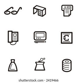 Exclusive Series of Abstract Icons. Check my portfolio for much more of this series as well as thousands of similar and other great vector items.