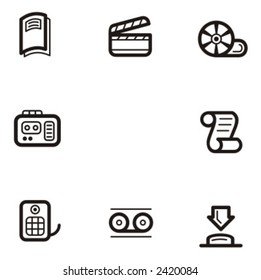 Exclusive Series of Abstract Icons. Check my portfolio for much more of this series as well as thousands of similar and other great vector items.