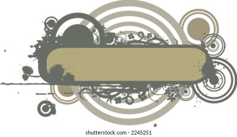 Exclusive Series of Abstract Panels & Backgrounds. Check my portfolio for much more of this series as well as thousands of similar and other great vector items.