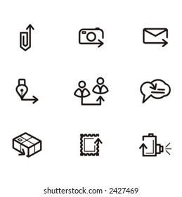 Exclusive Series of Arrow Icons. Check my portfolio for much more of this series as well as thousands of similar and other great vector items.