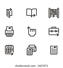 Exclusive Series of Arrow Icons. Check my portfolio for much more of this series as well as thousands of similar and other great vector items.