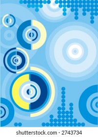 Exclusive series of circle backgrounds. Check my portfolio for much more of this series as well as thousands of similar and other great vector items.