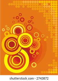 Exclusive series of circle backgrounds. Check my portfolio for much more of this series as well as thousands of similar and other great vector items.