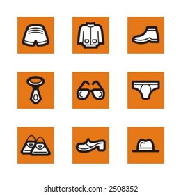 Exclusive Series of Clothing and Accessories Icons. Check my portfolio for much more of this series as well as thousands of similar and other great vector items.