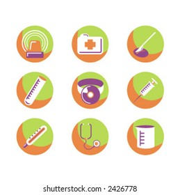 Exclusive Series of Medicine Icons. Check my portfolio for much more of this series as well as thousands of similar and other great vector items.