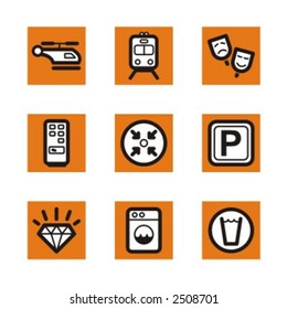 Exclusive Series of Simple Icons. Check my portfolio for much more of this series as well as thousands of similar and other great vector items.