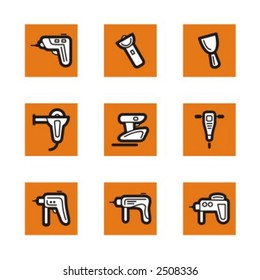 Exclusive Series of Tools Icons. Check my portfolio for much more of this series as well as thousands of similar and other great vector items.
