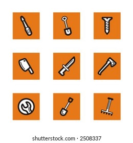 Exclusive Series of Tools Icons. Check my portfolio for much more of this series as well as thousands of similar and other great vector items.