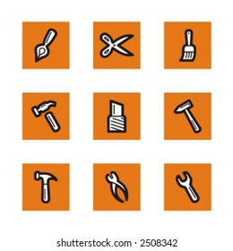 Exclusive Series of Tools Icons. Check my portfolio for much more of this series as well as thousands of similar and other great vector items.
