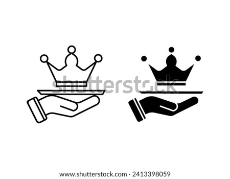 Exclusive service icon set. vector illustration
