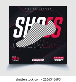 Exclusive Shoes Social Media Banner Template